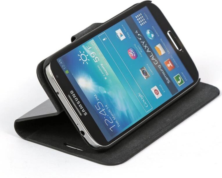 Platinet Leather Samsung Galaxy S4, black  hind ja info | Telefoni kaaned, ümbrised | kaup24.ee