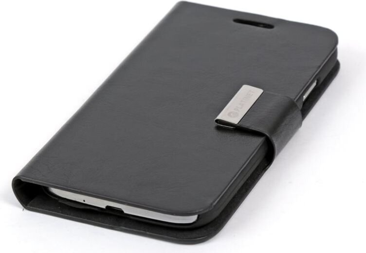 Platinet Leather Samsung Galaxy S4, black  hind ja info | Telefoni kaaned, ümbrised | kaup24.ee