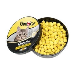 Maius kassidele juustuga GimCat Cheezies 10g hind ja info | Maiustused kassidele | kaup24.ee