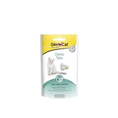 GimCat Denta Tabs 40г цена и информация | Лакомства для котов | kaup24.ee