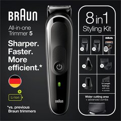 Машинка для стрижки волос Braun, MGK 5380 цена и информация | Машинки для стрижки волос | kaup24.ee