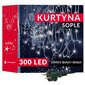 LED valguskardin Icicles CL4038, 300 LED-i hind ja info | Jõulutuled | kaup24.ee