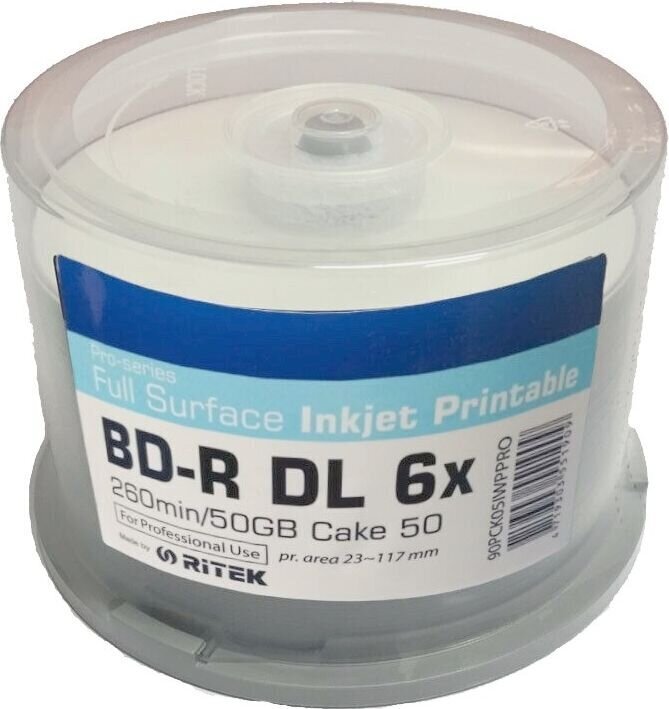 Traxdata BD-R DL 50 GB 6x 50 tk. hind ja info | Vinüülplaadid, CD, DVD | kaup24.ee