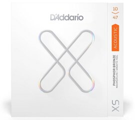 Струны для акустической гитары D'Addario XSAPB1047, фосфорная бронза цена и информация | Принадлежности для музыкальных инструментов | kaup24.ee