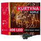 Valguskardin 300 LED CL4037 цена и информация | Jõulutuled | kaup24.ee