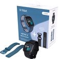 Fitbit Versa 4 Bundle Black/Graphite + Sapphire Blue Sports Band