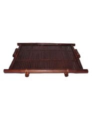Bambusest kandik 42x54 cm hind ja info | Lauanõud ja kööginõud | kaup24.ee