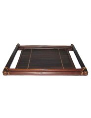 Bambusest kandik 37x50 cm hind ja info | Lauanõud ja kööginõud | kaup24.ee