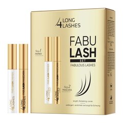 Komplekt Long 4 Lashes Fabulash Fabulous Primer 9 ml + Fabulash ripsmetušš 10 g hind ja info | Ripsmetušid, lauvärvid, silmapliiatsid, seerumid | kaup24.ee