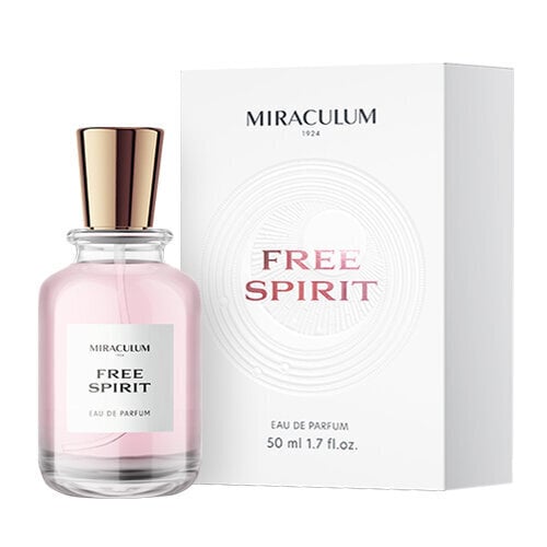 Parfüümvesi Miraculum Free Spirit EDP, 50ml hind ja info | Naiste parfüümid | kaup24.ee