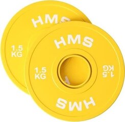 Olümpiaraskus HMS CBRS15, 2 x 1,5 kg цена и информация | Гантели, гири, штанги | kaup24.ee