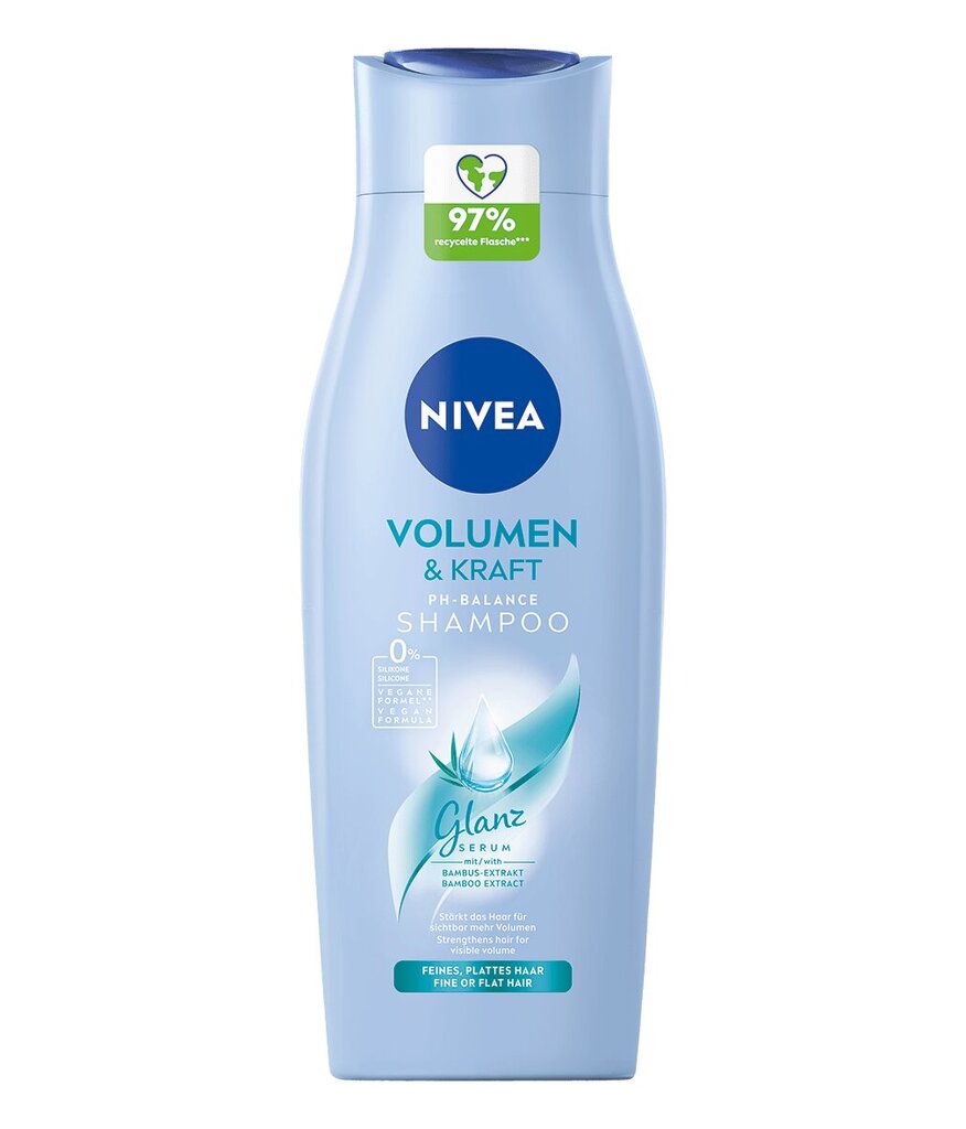 Šampoon Nivea Volumen & Kraft, 400 ml hind ja info | Šampoonid | kaup24.ee