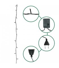 Электрическая гирлянда 100 LED 8.5м цветная цена и информация | Новогодняя гирлянда Holiday, 10 светодиодов, 30 см | kaup24.ee