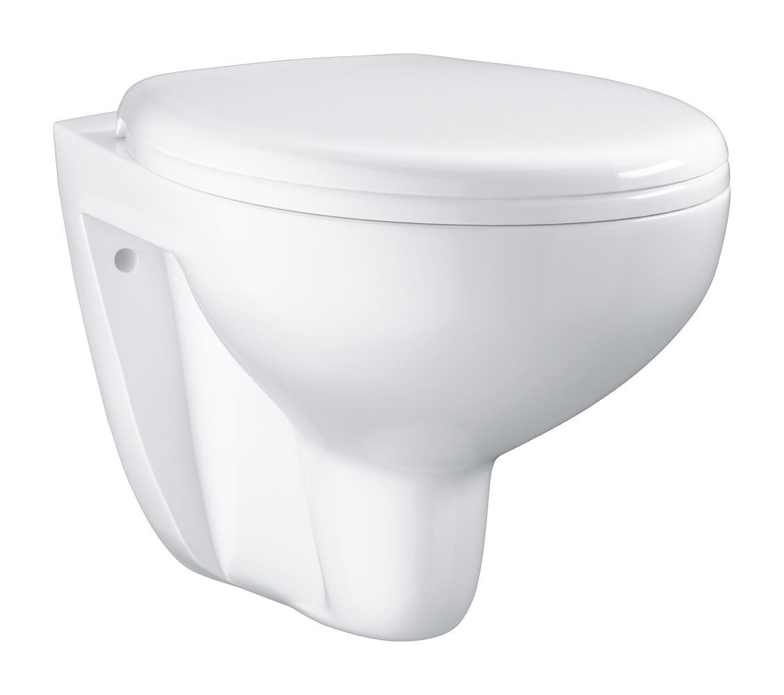 WC komplekt Grohe BAU: WC varjatud raam + Grohe Rimless WC-pott + nupp + aeglaselt sulguv kaas, 39499000 hind ja info | WС-potid | kaup24.ee