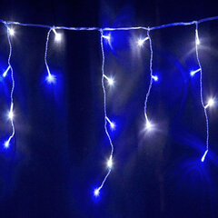 Valguskett 200 LED, jääpurikad, välkudega, 9,5 m цена и информация | Гирлянды | kaup24.ee