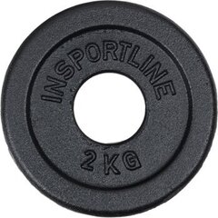 Malmist raskus inSPORTline Castblack OL, 2kg цена и информация | Гантели, гири, штанги | kaup24.ee