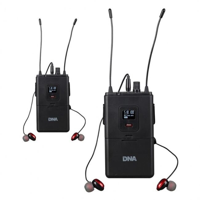 Kõrvasisene juhtmevaba kuulamine DNA In-Ear Double hind ja info | Mikrofonid | kaup24.ee
