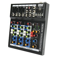 DJ пульт DNA MIX 4 USB MP3, аналоговый, 4 канала цена и информация | DJ пульты | kaup24.ee