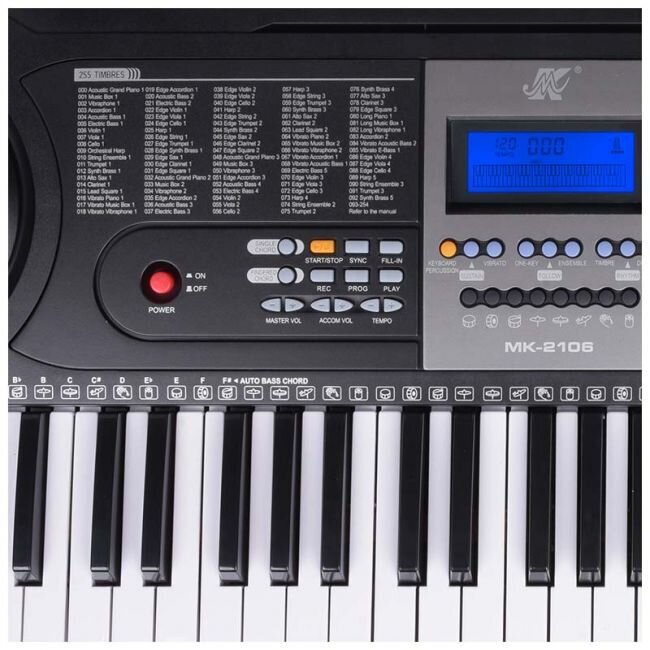 Synthesizer Kit MK-2106 цена и информация | Klahvpillid | kaup24.ee