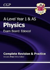 A-Level Physics: Edexcel Year 1 & AS Complete Revision & Practice with Online Edition hind ja info | Laste õpikud | kaup24.ee