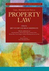 Cases, Materials and Text on Property Law: Ius Commune Casebooks for a Common Law of Europe hind ja info | Majandusalased raamatud | kaup24.ee