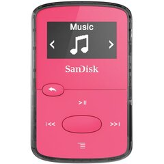 MP3-mängija SanDisk Clip Jam 8GB, Roosa цена и информация | MP3 плеер, MP4 плеер | kaup24.ee