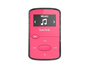 MP3-mängija SanDisk Clip Jam 8GB, Roosa цена и информация | MP3 плеер, MP4 плеер | kaup24.ee