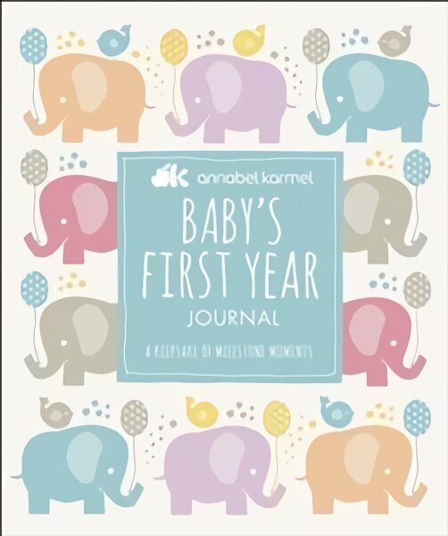 Baby's First Year Journal: A Keepsake of Milestone Moments цена и информация | Eneseabiraamatud | kaup24.ee