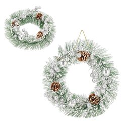 CA1023 jõulud kaunistatud "Pärg" hind ja info | Jõulukaunistused | kaup24.ee