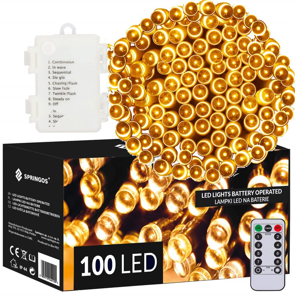 CL4034 aku LED -tuled hind ja info | Jõulutuled | kaup24.ee