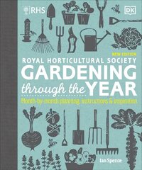 RHS Gardening Through the Year: Month-by-month Planning Instructions and Inspiration цена и информация | Книги по садоводству | kaup24.ee