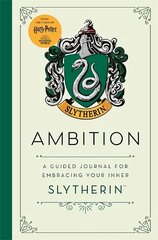 Harry Potter Slytherin Guided Journal : Ambition: The perfect gift for Harry Potter fans hind ja info | Väikelaste raamatud | kaup24.ee