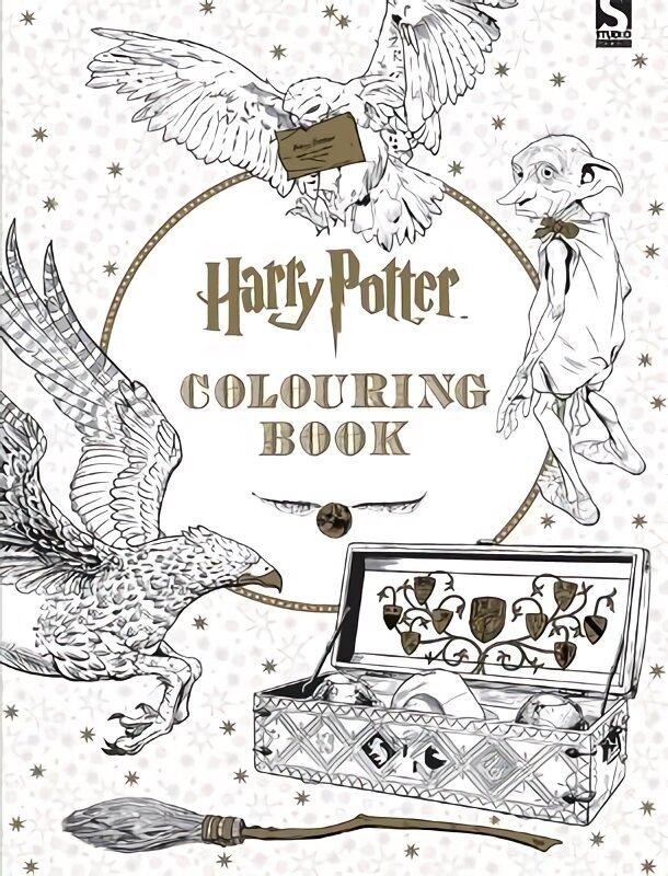 Harry Potter Colouring Book: An official colouring book цена и информация | Tervislik eluviis ja toitumine | kaup24.ee