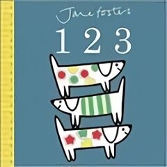 Jane Foster's 123 hind ja info | Väikelaste raamatud | kaup24.ee