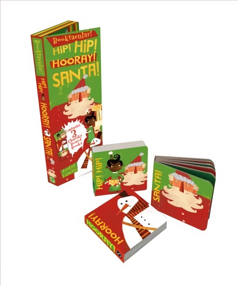 Hip! Hip! Hooray! Santa! Illustrated edition hind ja info | Väikelaste raamatud | kaup24.ee