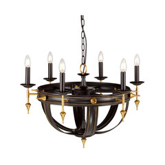 Подвесной светильник Elstead Lighting Regal REGAL6 цена и информация | Потолочный светильник, 38 x 38 x 24 см | kaup24.ee