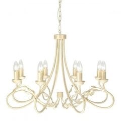 Rippvalgusti Elstead Lighting Olivia OV8-IVORY-GOLD hind ja info | Rippvalgustid | kaup24.ee