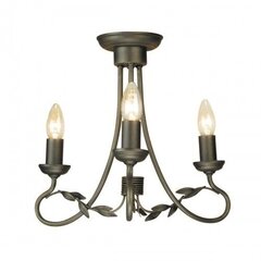 Rippvalgusti Elstead Lighting Olivia OV3-BLK-GOLD hind ja info | Rippvalgustid | kaup24.ee