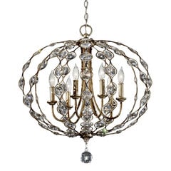 Подвесной светильник Elstead Lighting Leila FE-LEILA6 цена и информация | Потолочный светильник, 38 x 38 x 24 см | kaup24.ee