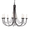 Rippvalgusti Elstead Lighting Carisbrooke CB8-BLACK