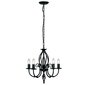 Rippvalgusti Elstead Lighting Artisan ART5-BLACK hind ja info | Rippvalgustid | kaup24.ee