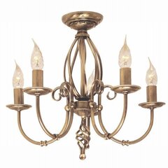 Rippvalgusti Elstead Lighting Artisan ART5-AGD-BRASS цена и информация | Люстры | kaup24.ee