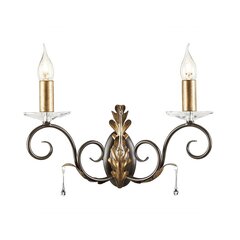 Настенный светильник Elstead Lighting Amarilli AML2-BRONZE цена и информация | Настенный светильник Конусы | kaup24.ee