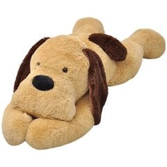 Коричневая плюшевая собака XXL, 160 см цена и информация | Мягкие игрушки | kaup24.ee