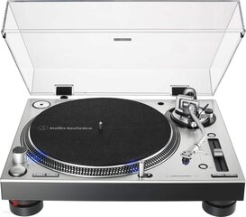Gramofon Audio-Technica AT-LP140XP srebny hind ja info | Vinüülplaadimängijad ja grammofonid | kaup24.ee