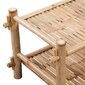 Kahe tasapinnaga bambusest kingariiul hind ja info | Jalatsikapid, jalatsiriiulid | kaup24.ee