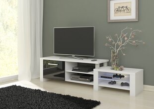 TV laud Orion, valge/must hind ja info | TV alused | kaup24.ee