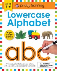 Wipe Clean Workbook: Lowercase Alphabet (Enclosed Spiral Binding): Ages 3-6; With Pen & Flash Cards цена и информация | Книги для подростков и молодежи | kaup24.ee