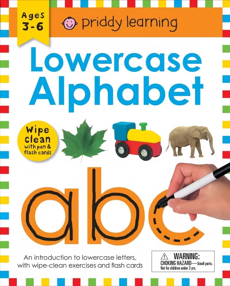 Wipe Clean Workbook: Lowercase Alphabet (Enclosed Spiral Binding): Ages 3-6; With Pen & Flash Cards hind ja info | Noortekirjandus | kaup24.ee