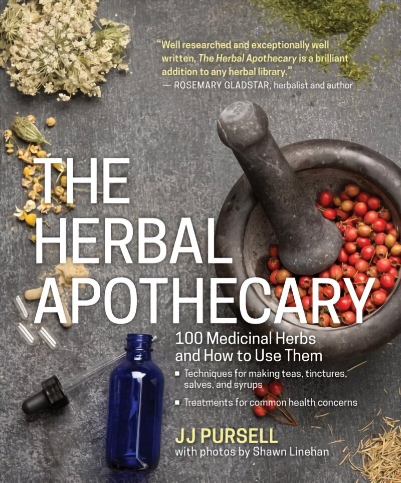 Herbal Apothecary: 100 Medicinal Herbs and How to Use Them цена и информация | Eneseabiraamatud | kaup24.ee